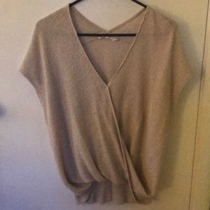 Lush (Boutique) Short Sleeve Wrap Top